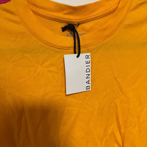All Access x Bandier Encore Striped Pima Cotton and Micro-Modal Blend Top (S) - Picture 3 of 7
